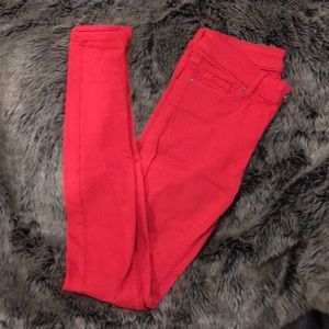 Red Skinny Jeans - H&M